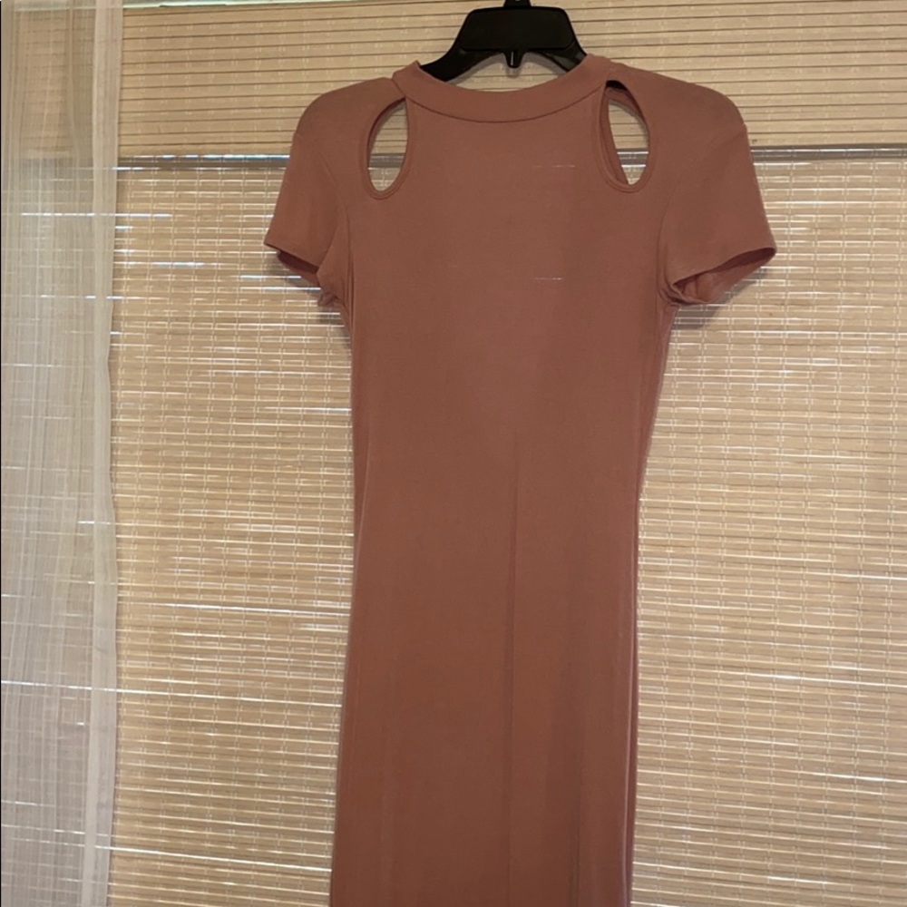Papaya pink dress
